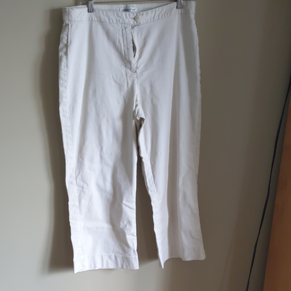 Coldwater Creek Womens Light Khaki Chinos